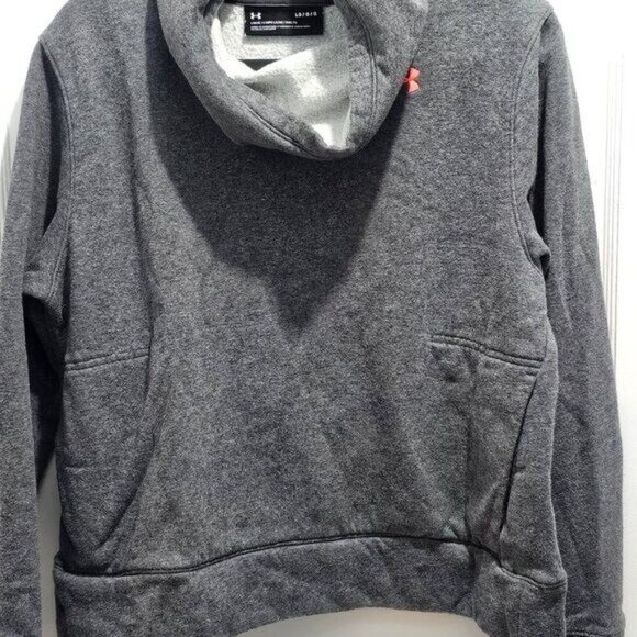 Under Armour Gray Loose Pullover Hoodie Youth Large/Adult Small - Picture 2 of 13